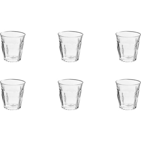 Duralex tumbler picardie 160ml hardglas doos a 6 stuks