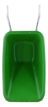 Fort producten kruiwagen f s 165l groen hdpe bak verz onderstel 2 wiel