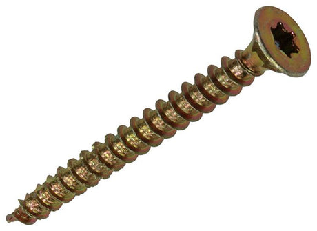 Mack 1018006 - spaanplschr.vzkop-zelfb. geelverz. 65 st 3,5 x 35 mm | 5 stuks