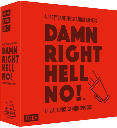 Koelkastpoezie hygge games party game partyspel - damn right hell no