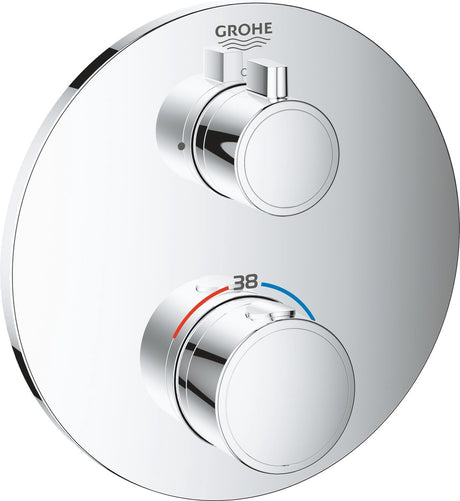 Grohe grohtherm thermostatische inbouww douchekraan - chroom