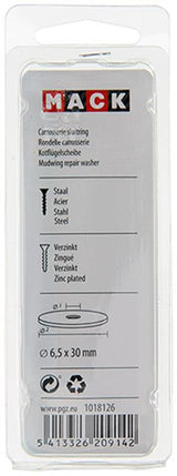 Mack 1018126 - carrosserie sluitring verzinkt40 st 6,5 x 30 mm | 5 stuks