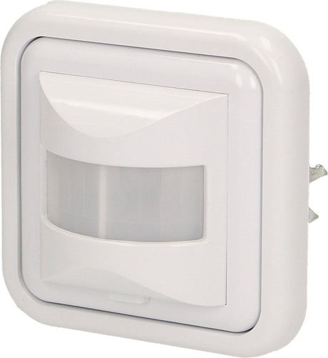 Orno bewegingssensor inbouw ip20 - pir bewegingsmelder voor binnen met detectiehoek 160° - bewegingsdetector met 3-draads aansluiting - wit
