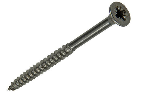 Mack 1020005 - spaanplaatschroef vz kop rvs 12 st 6,0 x 80 mm | 5 stuks