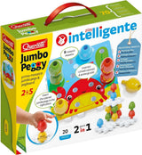 Quercetti stapelspel jumbo peggy junior karton 24-delig