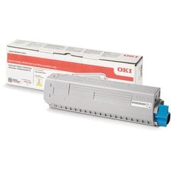 Tonercartridge oki 47095701 geel