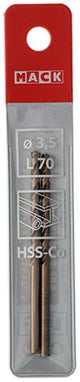Mack 1018423 - metaalboor hss co5% din 338 ø 3,5 x 70 mm 2st | 5 stuks