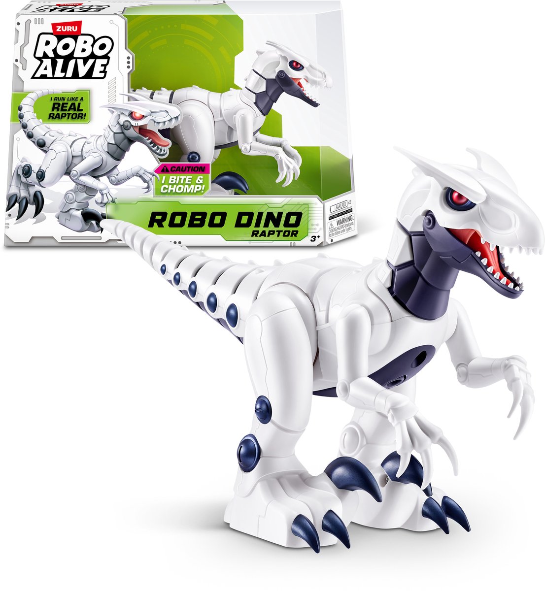 Robo alive robo dino raptor van zuru