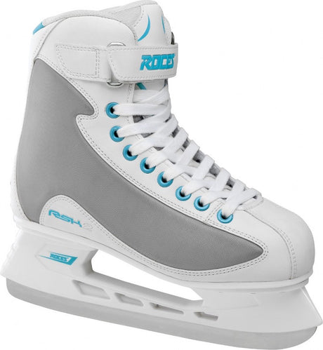 Roces – rsk 2 – ijshockeyschaatsen – schaatsen dames – wit blauw – stevige constructie rvs ijzer – maat eu 37