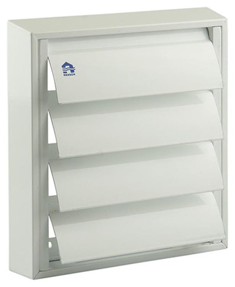 Renson 1006251 - dampkaprooster opbouw 433 alu ral 9010 173x173mm | 2 stuks