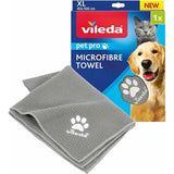 Vileda petpro microvezelhanddoek xl - absorberend en sneldrogend - honingraatstructuur - maat xl