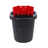 Vileda ultramax emmer met pers zwart rood