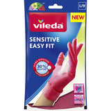 Vileda handschoenene sensitive easy fit large | 4 stuks