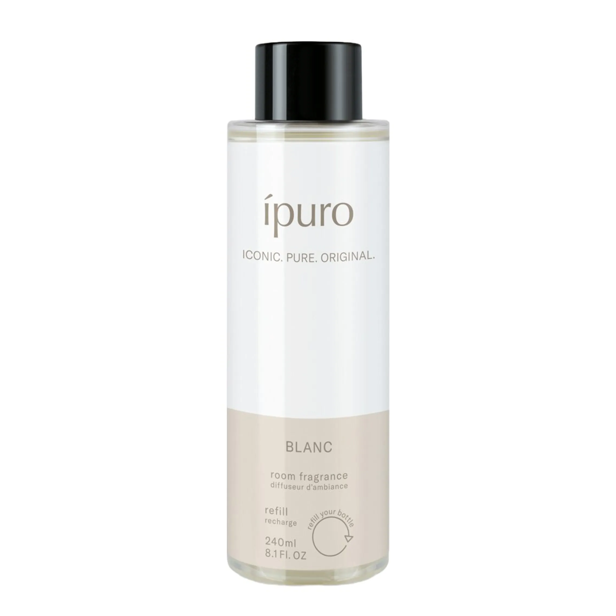 Ipuro geurdiffuser navulling blanc 240ml