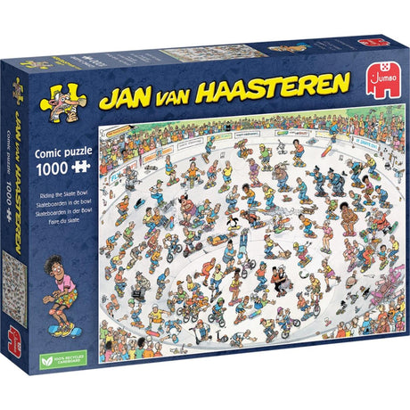 Jumbo jan van haasteren puzzel skateboarden in de bowl 1000 stukjes