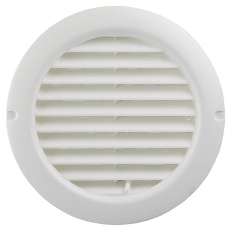 Renson 1006376 - ronde regelbare rooster inb. 735 pvc ral 9010 ø 100-150 | 2 stuks