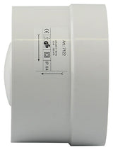 Renson 1006443 - kanaalventilator standaard 7122 wit ø 125 | 2 stuks