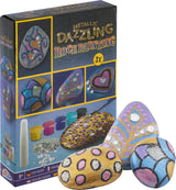 Grafix stenen schilderen metallic