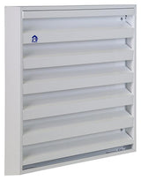 Renson 1014554 - opbouw muurrooster alu wit 431 225x225mm | 2 stuks