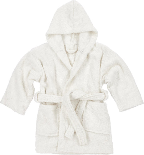 Meyco baby uni badjas - badstof - offwhite - 98 104