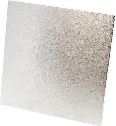 Tala vierkant taartplateau – 30 x 30 cm – extra stevig – 12 mm dikte – zilverkleurig – luxe taartonderlegger voor zware taarten en gebak