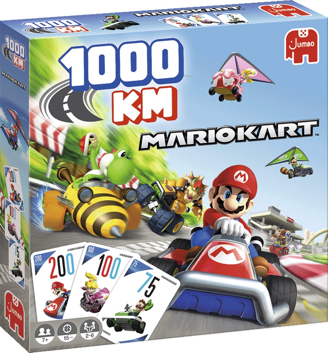 Jumbo - 1000km - mario kart - bordspel