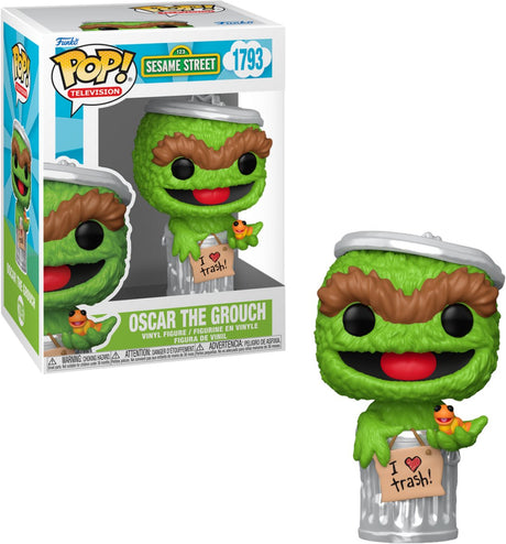 Funko sesame street sesame street - oscar the grouch (pop! television) vinylfiguur 1793 unisex pop! - neutraal - standard