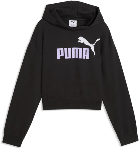 Puma ess 2 color no 1 logo short length hoodie tr g