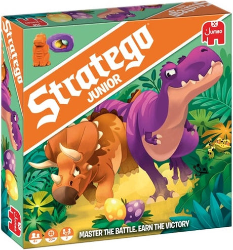 Stratego jumbo - junior - dinos - bordspel vanaf 4 jaar