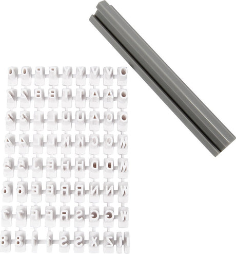Creativ company https: www.cchobby.nl stempelset-van-rubber-letters-cijfers-h-6-mm-wit-1-set