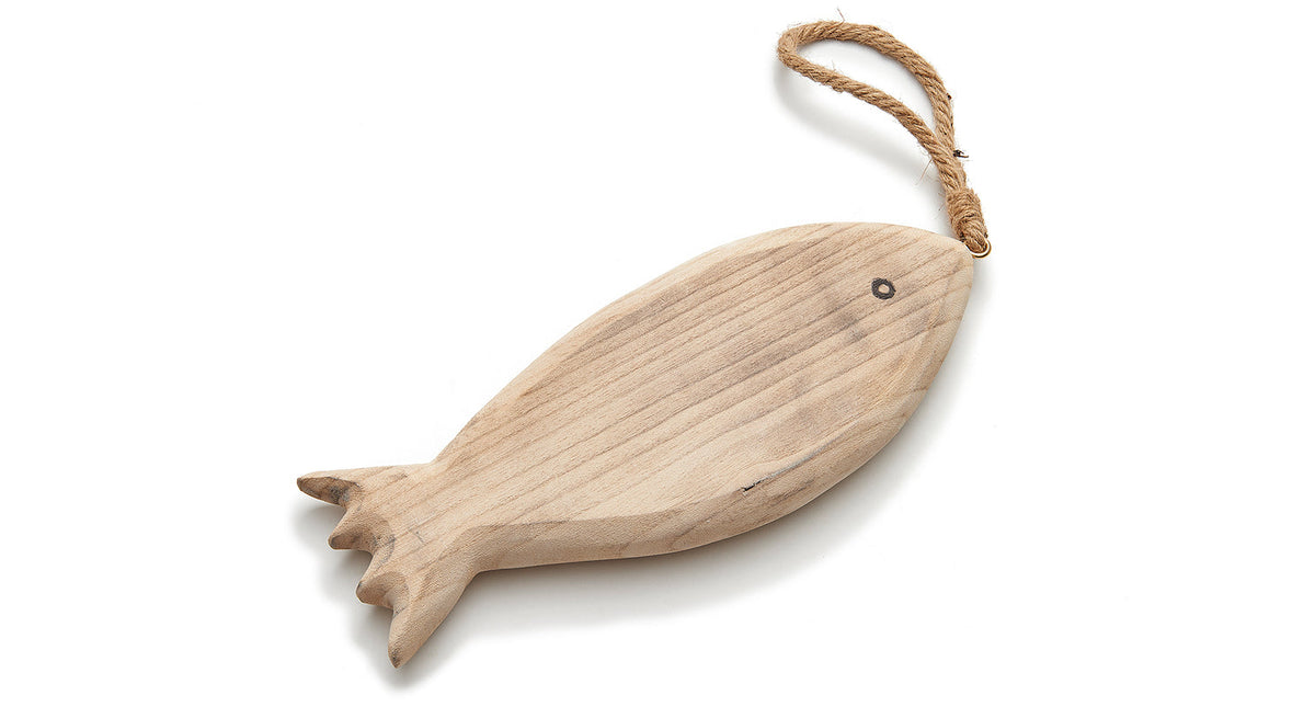 Paulownia fish 14x33cm
