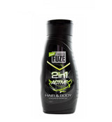 Body-x fuze 2in1 body hair wash 300ml active