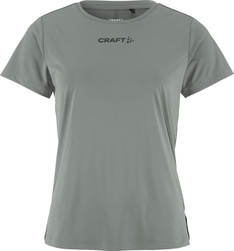 Craft core essence ss tee 2 w dames sportshirt - leaf