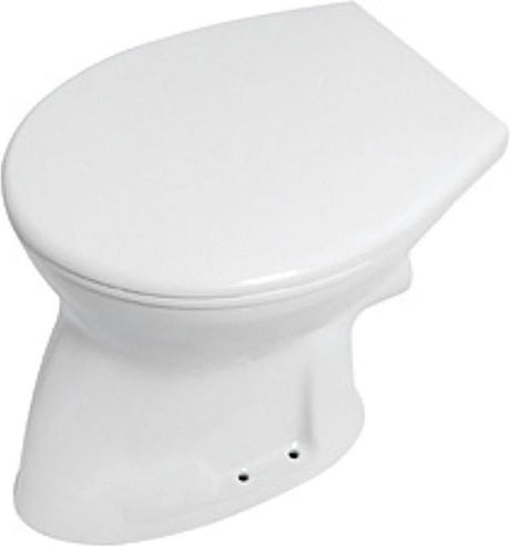 Plieger brussel closetpot vlakspoel pk 35x46.5cm wit
