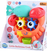 Playgo badspeelgoed krab met zuignappen voor in bad - kleurrijk waterspeelgoed.
