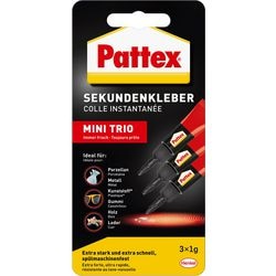 Secondelijm pattex 2269555 3 stuks