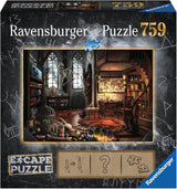 Ravensburger escape room puzzel - draken laboratorium, 759st
