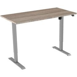 Euroseats bureau grijs, robson b000gr120rob 80 x 750-1235 x 120 mm