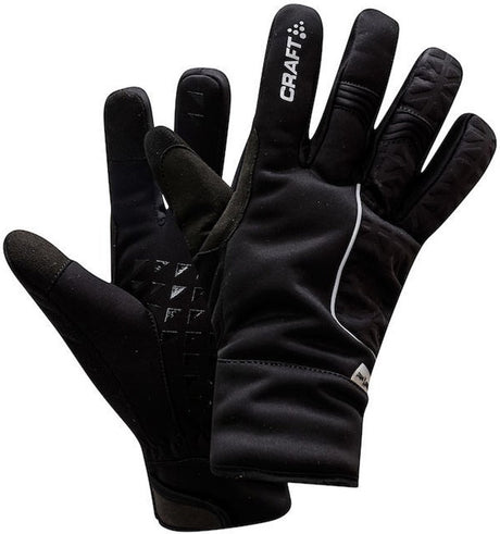 Craft fietshandschoenen winter unisex zwart siberian 2.0 glove black-xl