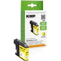 Inktcartridge kmp brother lc-123y geel