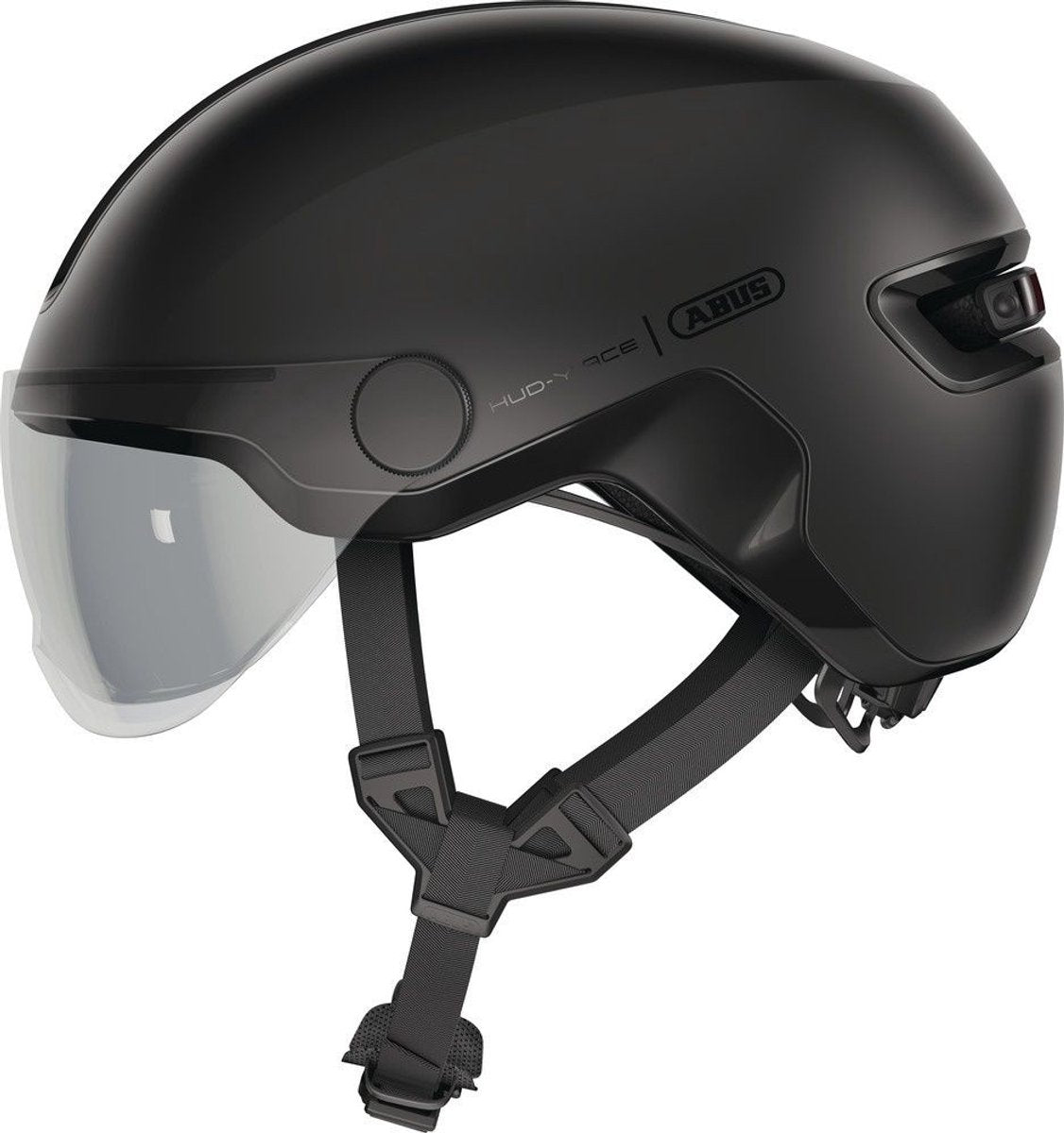 Abus helm HUD-Y ACE velvet Zwart M 54-58cm