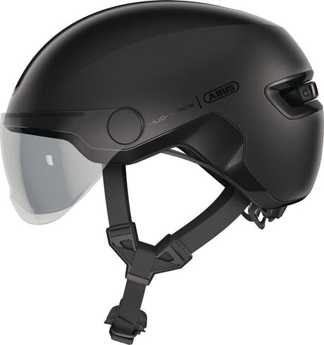 Abus helm HUD-Y ACE velvet Zwart M 54-58cm