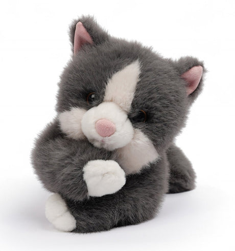 One love knuffel - kat scout - 40cm - grijs en wit - 0 jaar