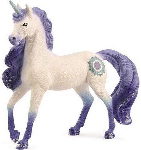 Schleich bayala - mandala eenhoorn hengst - speelfiguur - kinderspeelgoed voor jongens en meisjes - 5 tot 12 jaar -70715