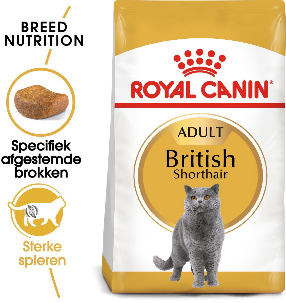 Royal canin british shorthair adult - volledig kattenvoer - 2 kg