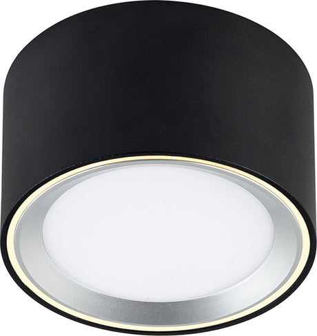 Nordlux fallon surface-downlight-3 step moodmaker™ dimming-zwart staal