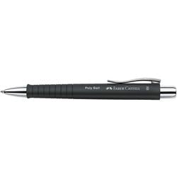 Faber-castell balpen - polyball - xb - zwart - fc-241153