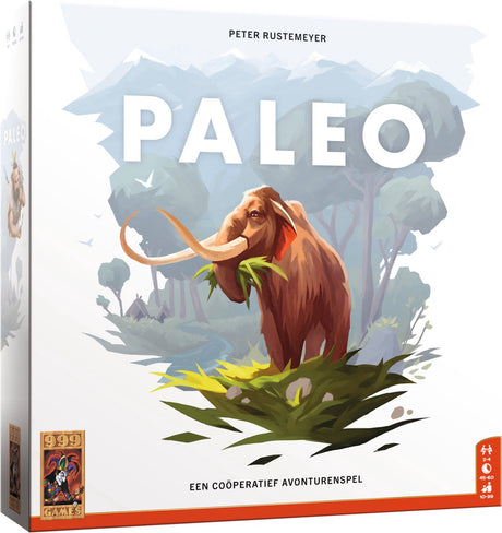 999games 999 games - paleo - bordspel - een uitdagend coöperatief avontuur - gezelschapsspel - coöperatief spel - familiespel