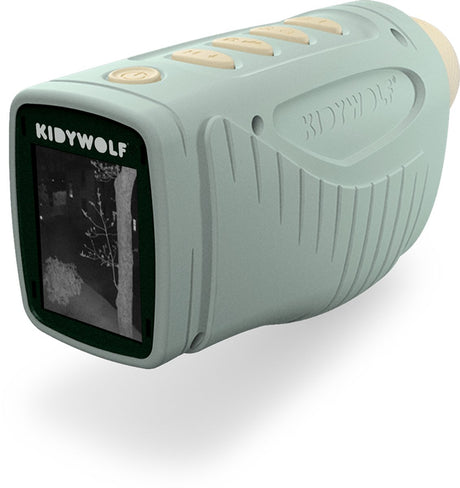 Kidywolf kidyvision nachtzicht camera voor kinderen – infrarood tot 70m, 8mp, foto video functie, ingebouwd scherm, micro sd slot, 6+