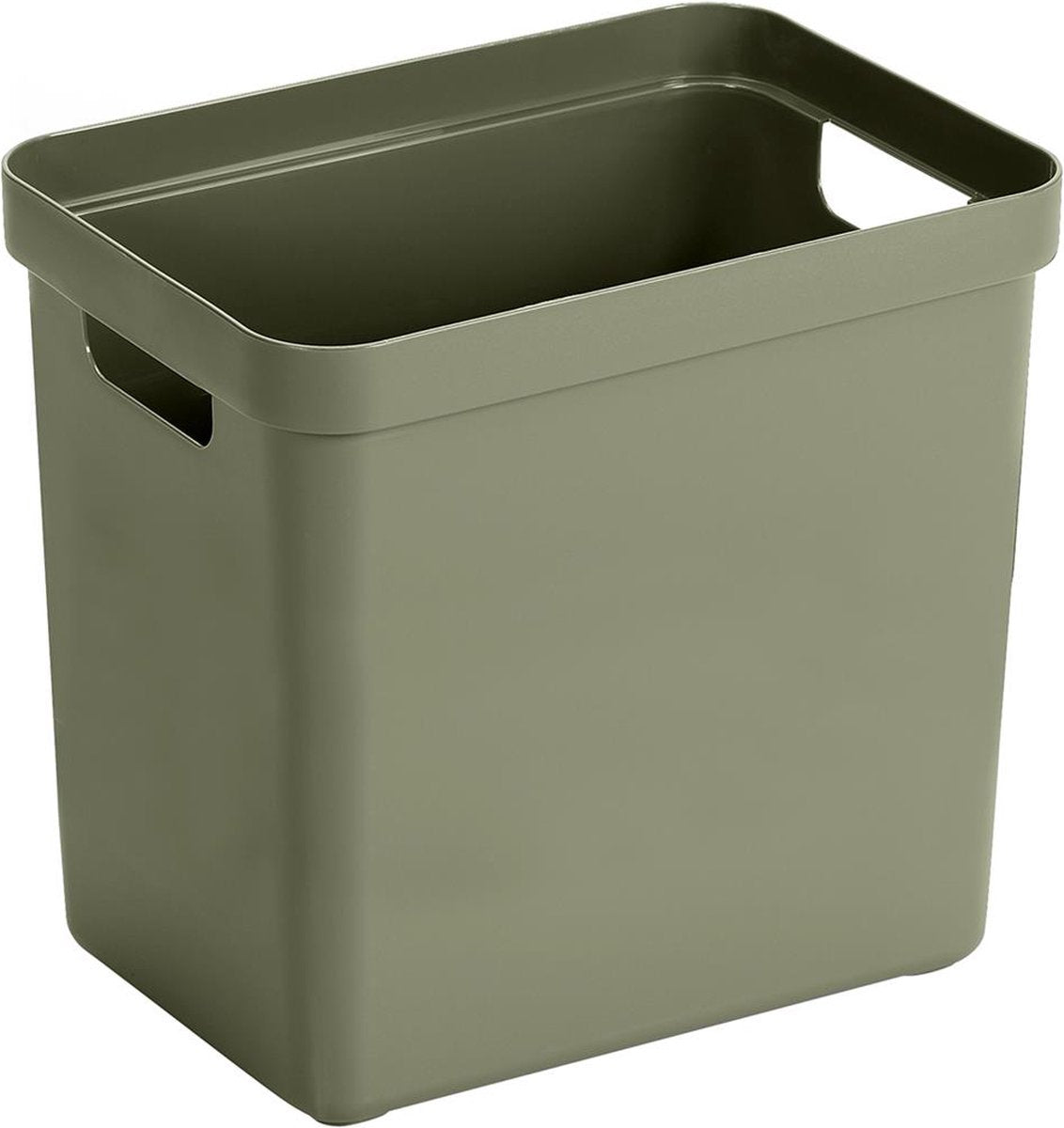Sunware - sigma home opbergbox 25l donker groen - 35 x 24,6 x 36,3 cm